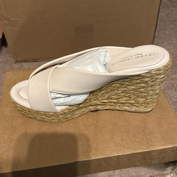 Andre Assous Opal Espadrille Wedge Sandal - Picture 3 of 5